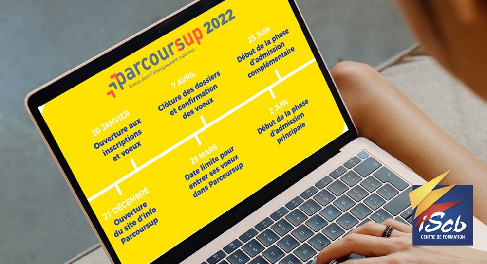 Retrouvez les dates cles de Parcoursup et les nombreuses formations en alternance en 1 ou 2 années au sein de l'ISCB a Tours pour bien preparer votre entree dans l'enseignement superieur