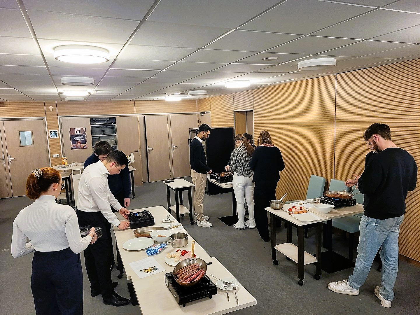 Les 2ème année du BTS Management en Hôtellerie-Restauration ont concocté puis dégusté un petit déjeuner anglais…