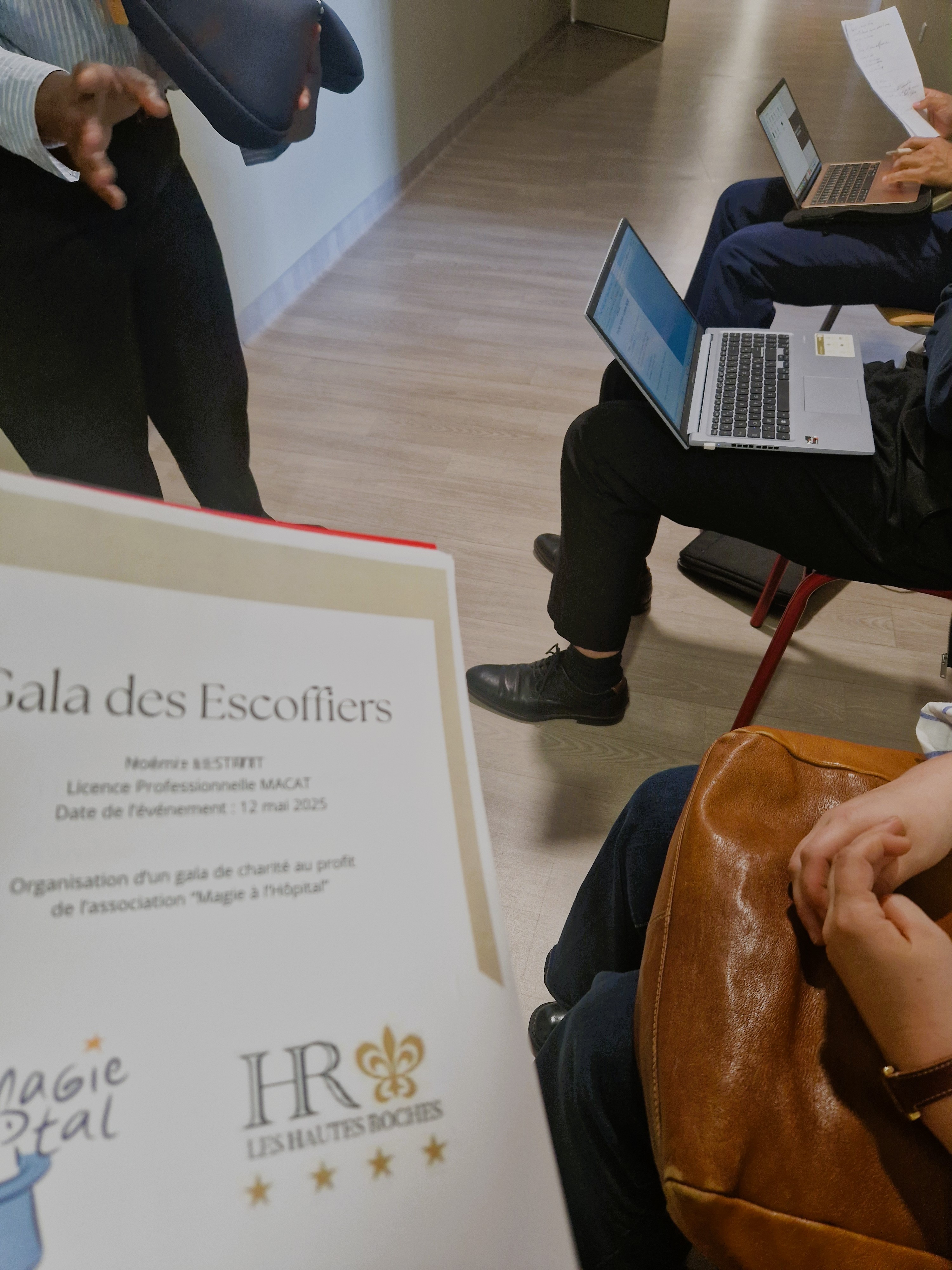 C’est presque la fin du parcours pour les alternants de la Licence MACAT