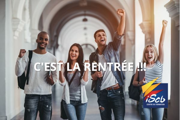  L’heure de la rentrée a sonné à l’ISCB ! Retrouvez nos conseils, utiles pour bien attaquer la rentrée quand on commence une formation en alternance…