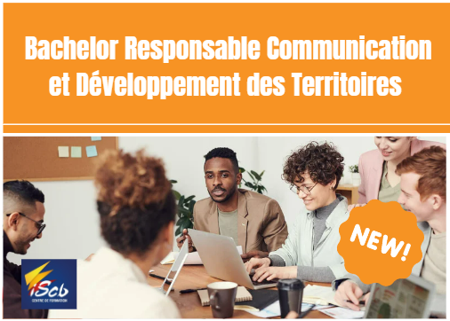 Nouveau à l’ISCB : le Bachelor Responsable Communication et Développement des Territoires…