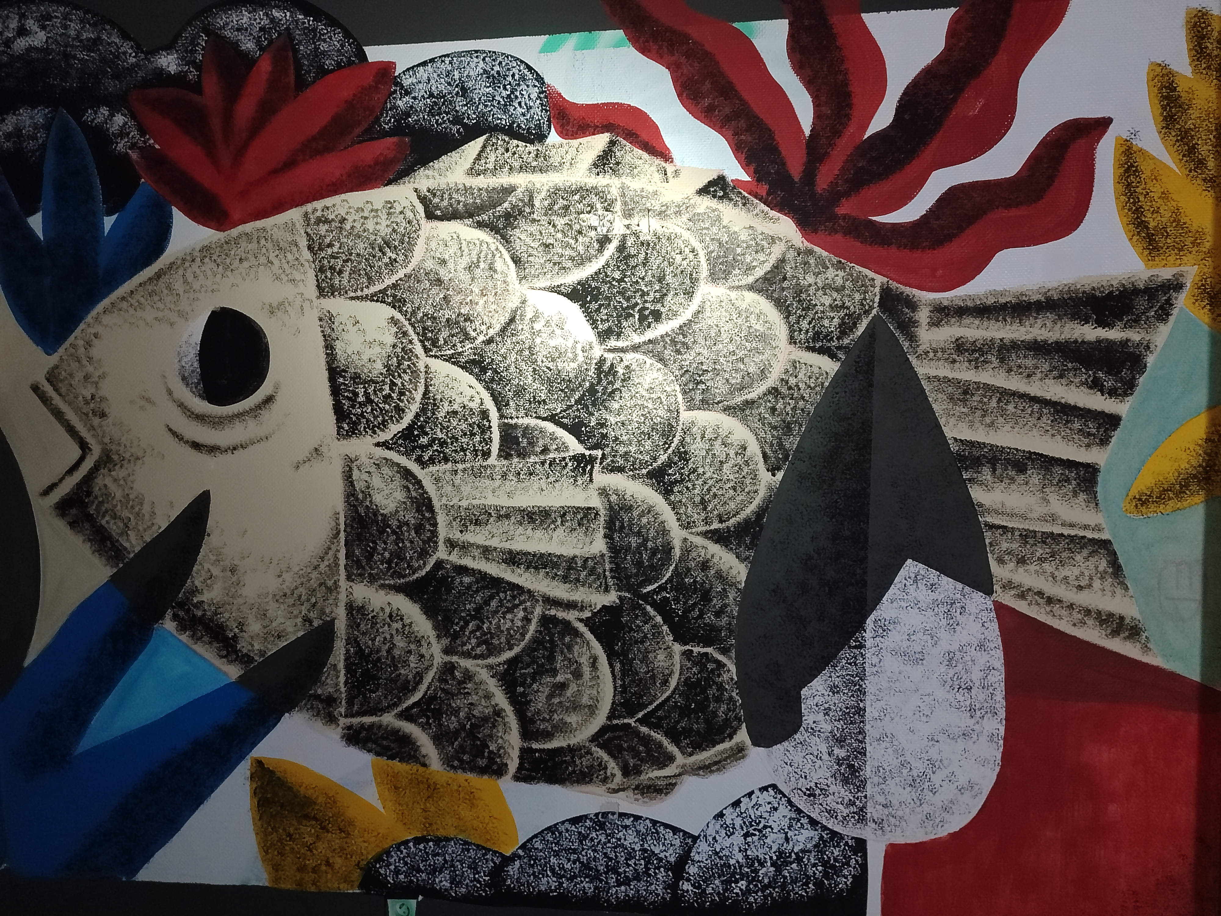 Les BTS communication 1ère année à la Clinique du Street Art à Tours…